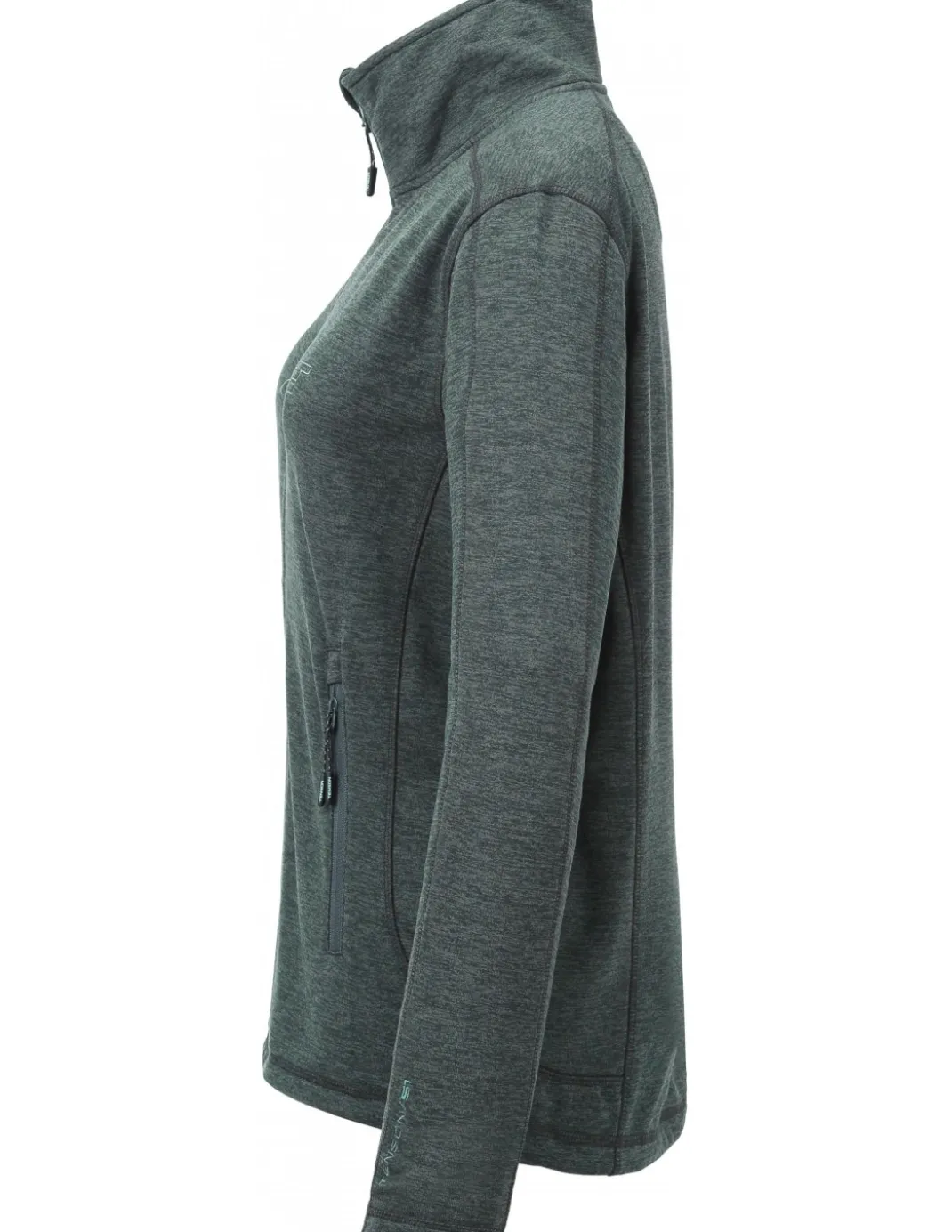 Bluza damska Tenson Lacy Fleece, khaki