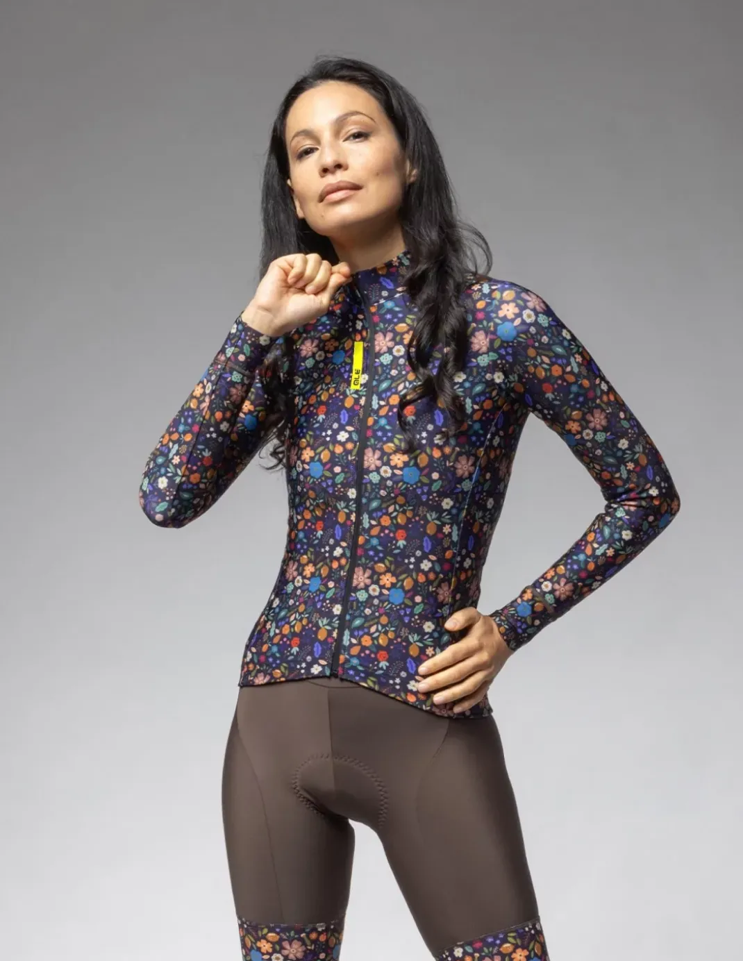 Bluza rowerowa damska Alé Cycling Solid Flowery