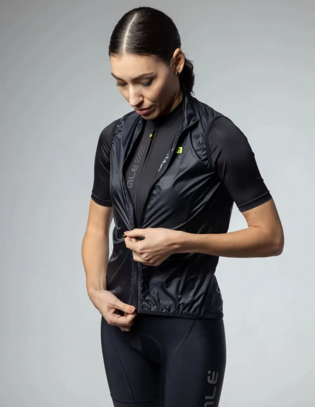 Kamizelka rowerowa damska Alé Cycling Klimatik Guscio Vento 2.0