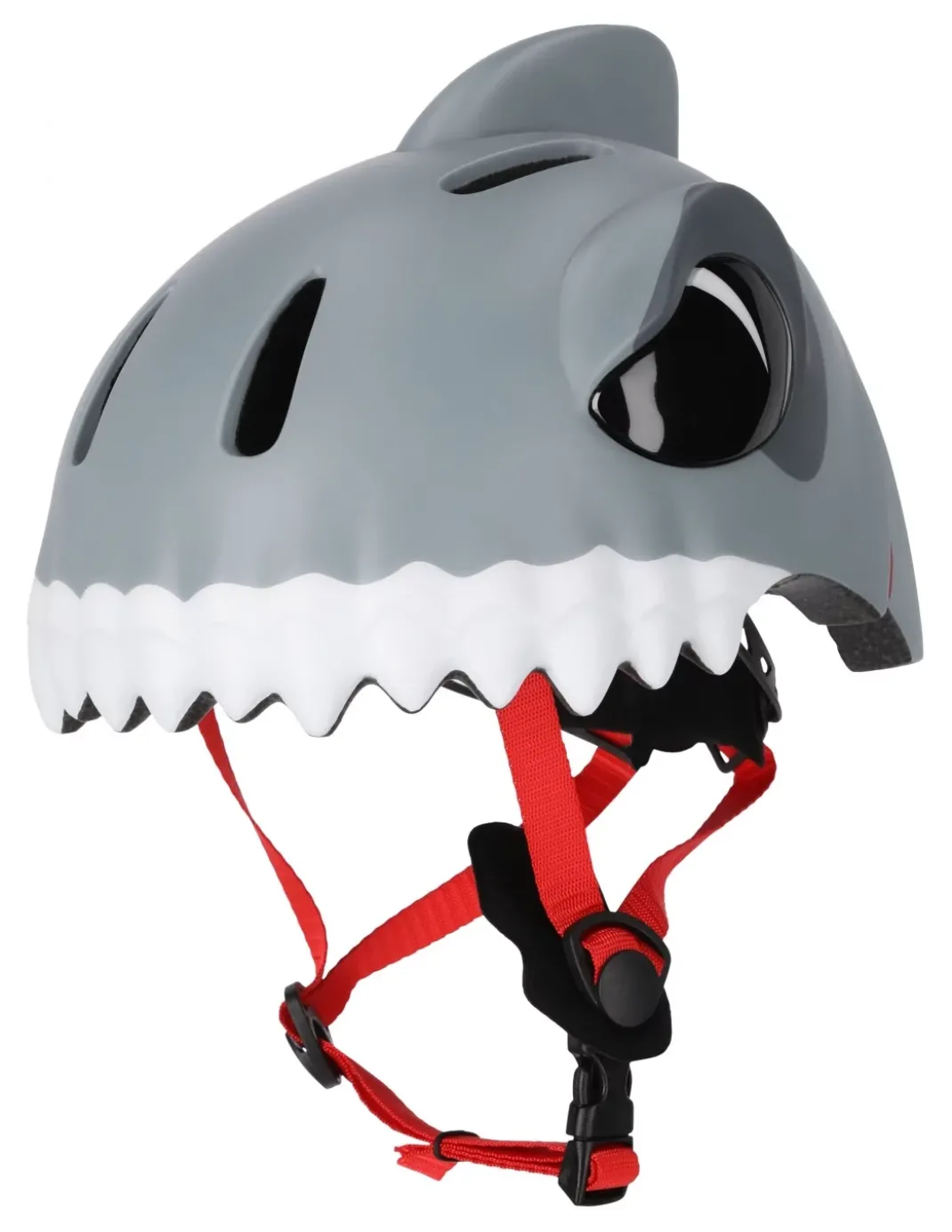Kask rowerowy Crazy Safety 3D Shark LED