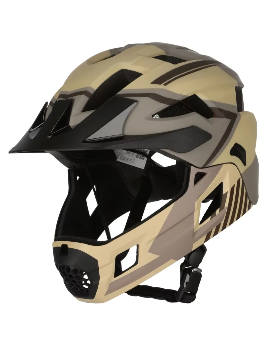 Kask Rowerowy Crazy Safety Fullface 2w1 MTB/BMX