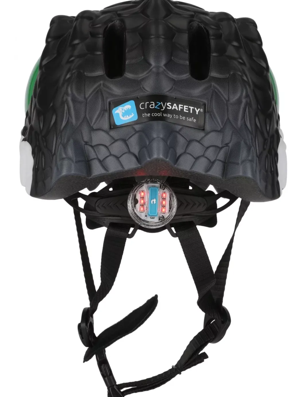 Kask rowerowy Crazy Safety Dragon LED