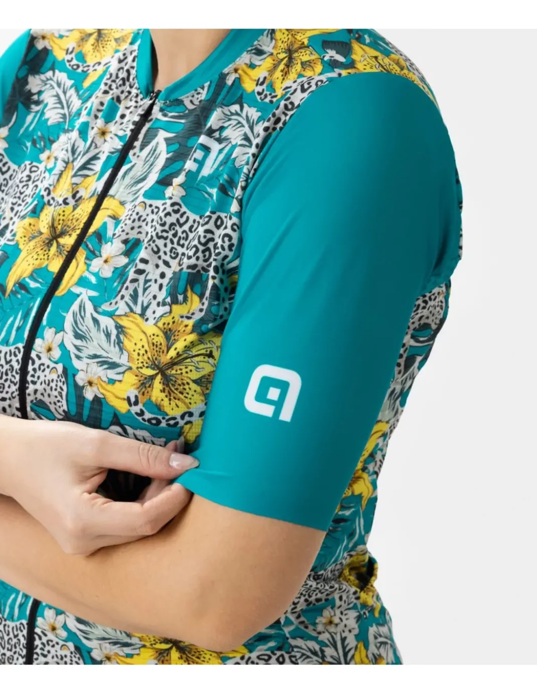 Koszulka rowerowa damska Alé Cycling PR-E Hibiscus