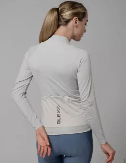 Koszulka rowerowa damska Alé Cycling Solid Color Block 2.0 LS