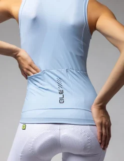 Koszulka rowerowa damska Alé Cycling Solid Color Block Sleeveless