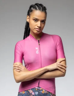 Koszulka rowerowa damska Alé Cycling Solid Color Block 2.0