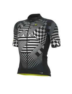 Koszulka rowerowa męska Alé Cycling PR-S Checker