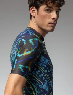 Koszulka rowerowa męska Alé Cycling Solid Caraibi