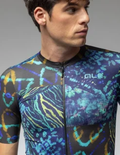 Koszulka rowerowa męska Alé Cycling Solid Caraibi