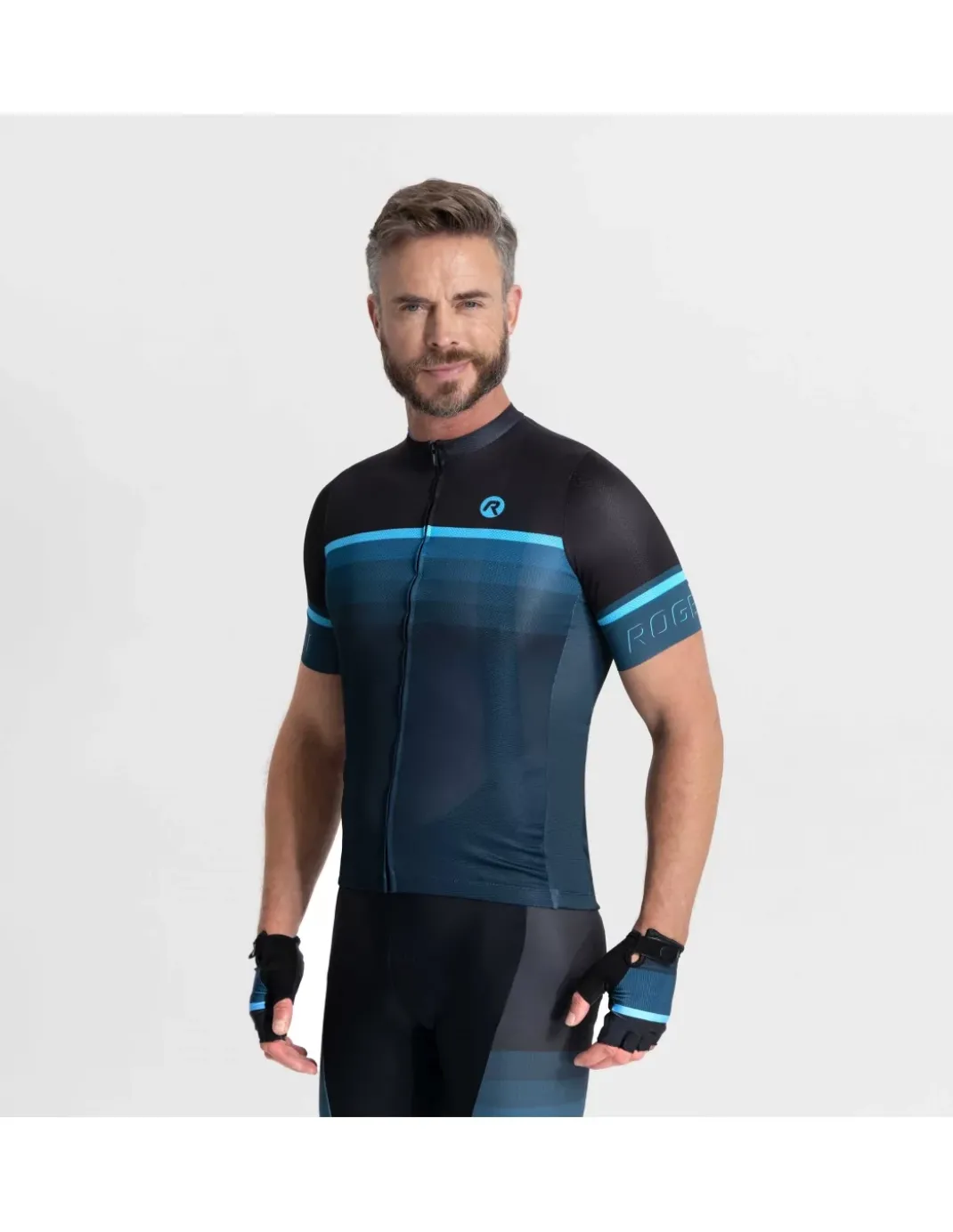 Koszulka rowerowa męska Rogelli Hero II