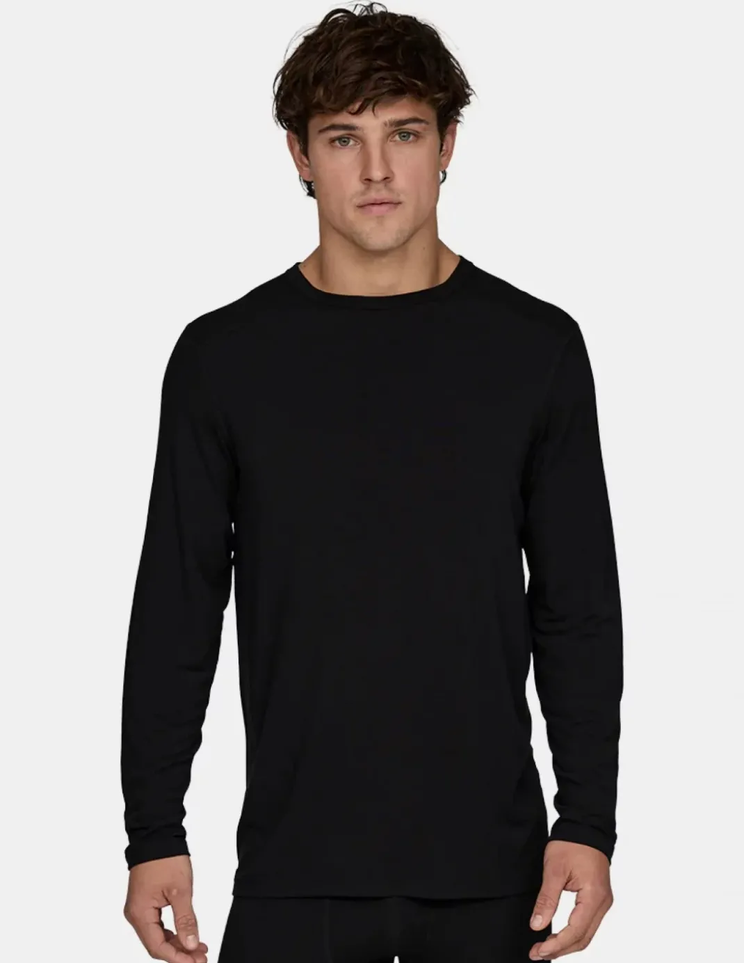 Koszulka termoaktywna męska Lé Bent Lightweight Crew Merino