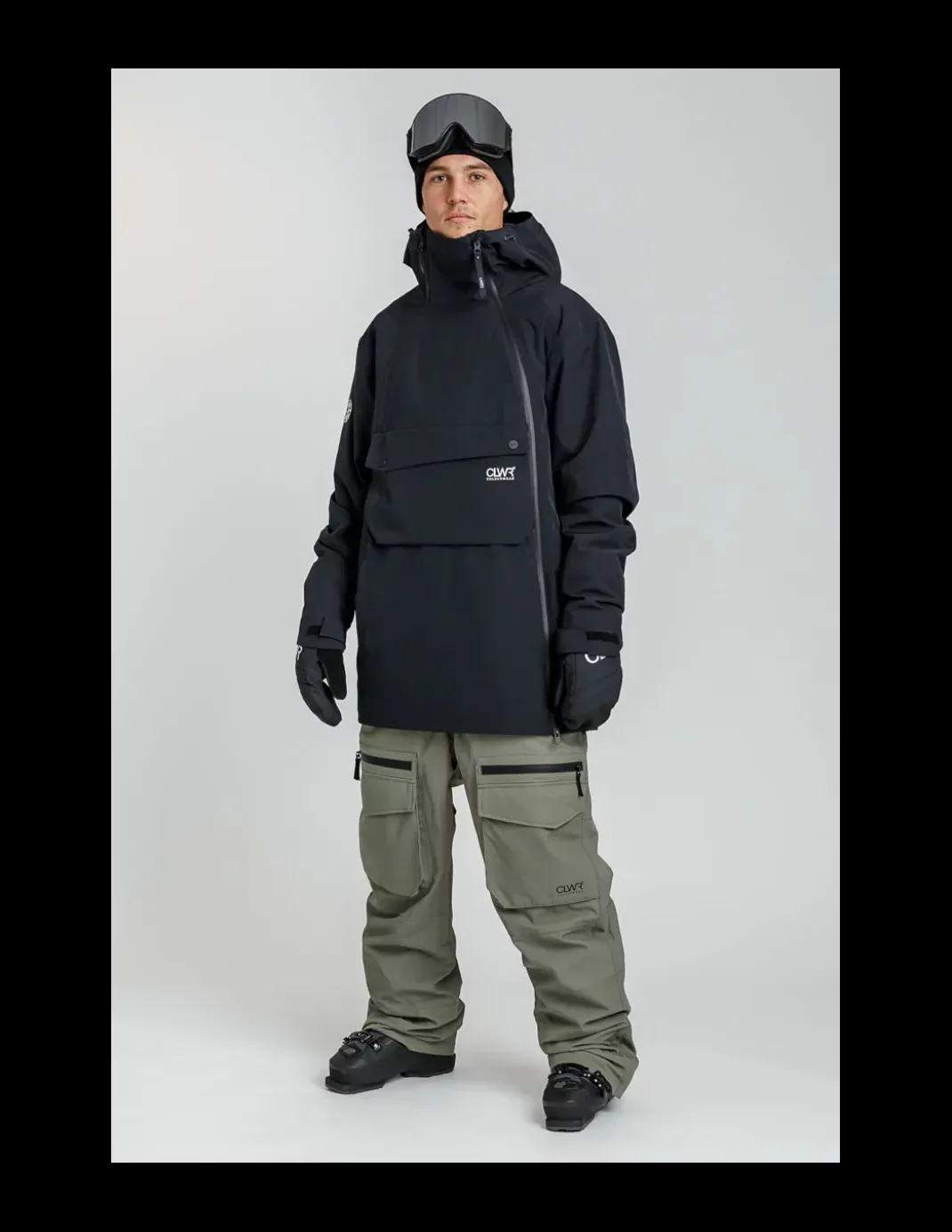 Kurtka narciarska męska Colourwear Foil Anorak
