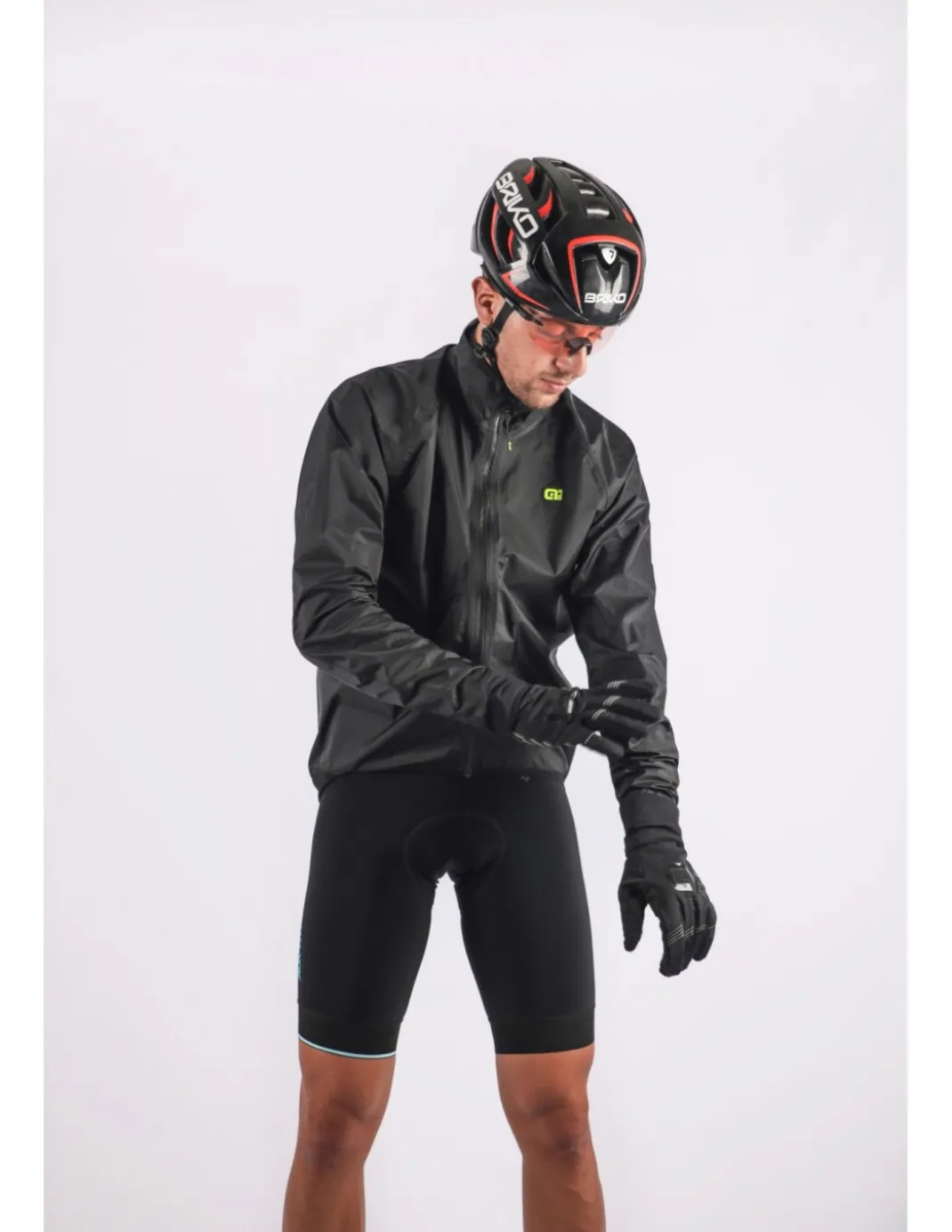 Kurtka rowerowa męska Alé Cycling Klimatik Guscio Elements Rainproof