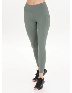 Legginsy do biegania damskie Endurance Thadea Pocket
