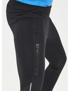 Legginsy do biegania męskie Endurance Tranny Windblock XQL