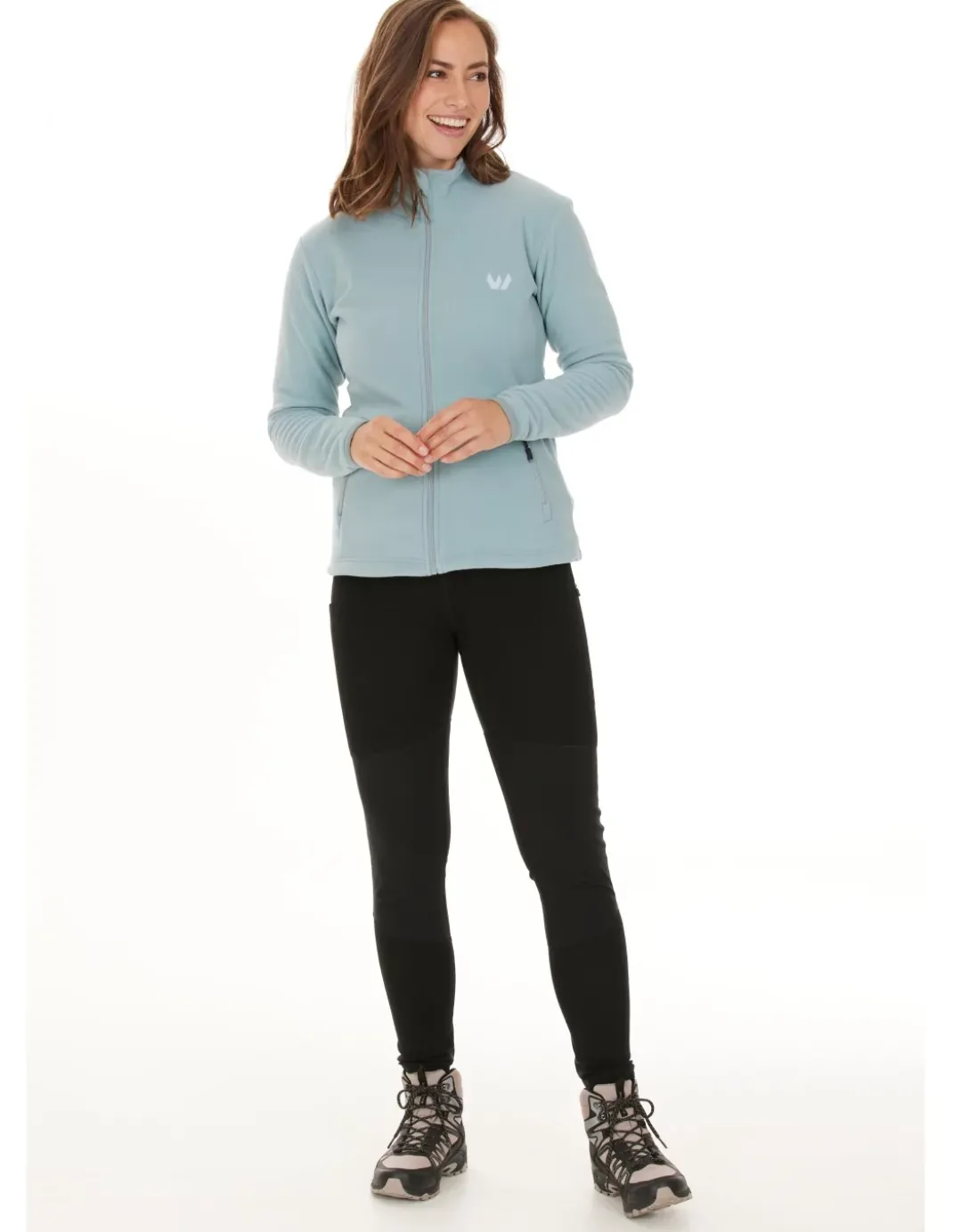 Legginsy trekkingowe damskie Whistler Watts Merino