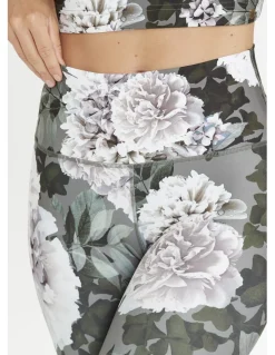 Legginsy treningowe damskie Athlecia France Print