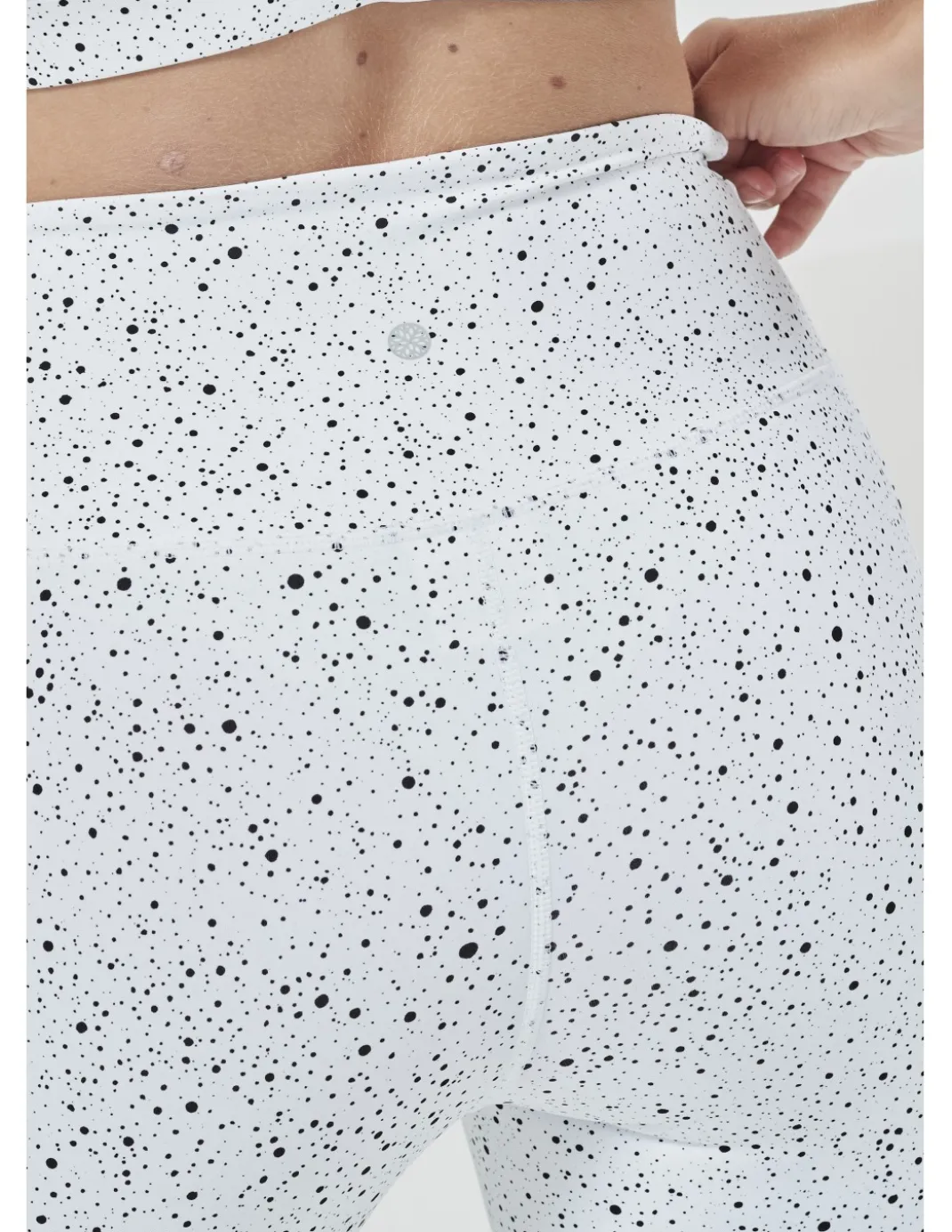 Legginsy treningowe damskie Athlecia Amouer Mesh Printed