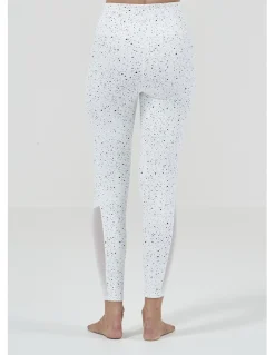 Legginsy treningowe damskie Athlecia Amouer Mesh Printed