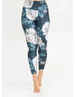 Legginsy treningowe damskie Athlecia France Print