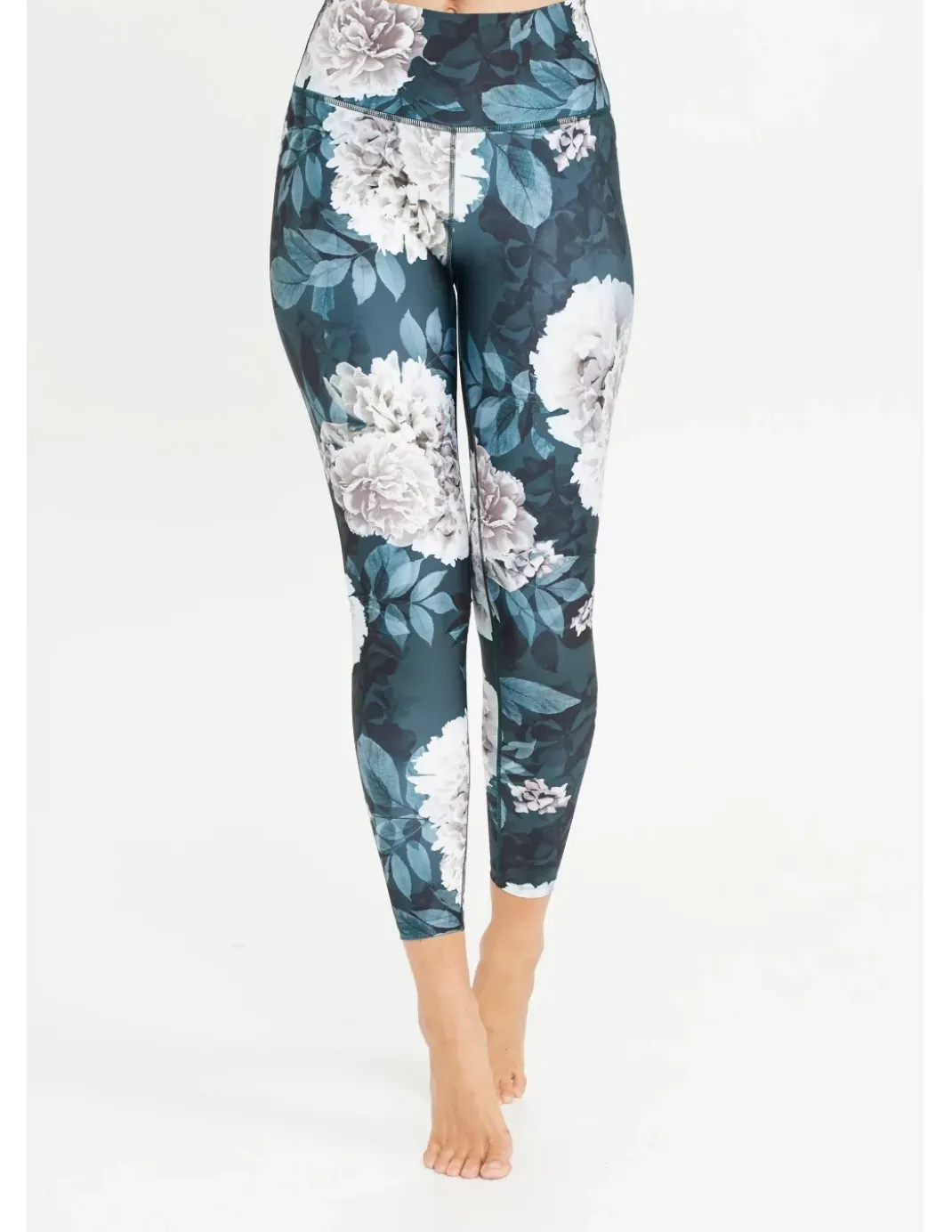 Legginsy treningowe damskie Athlecia France Print
