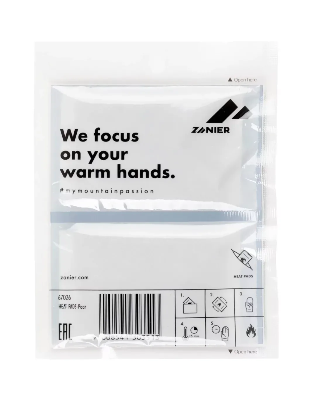 Pakiet ogrzewaczy do rąk Zanier Heat Pads 12h - 10 par