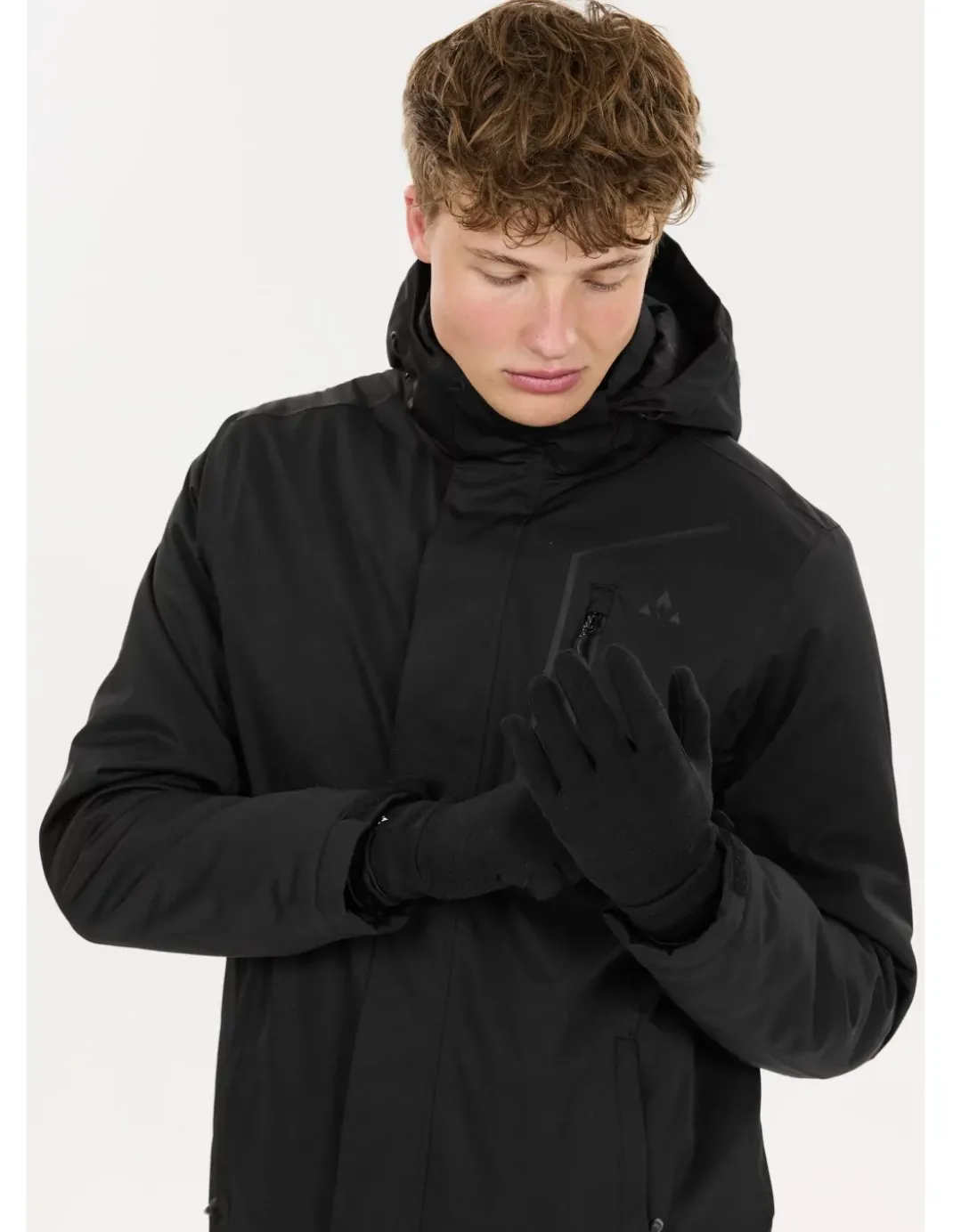 Rękawiczki pięciopalczaste Whistler Nutria Merino