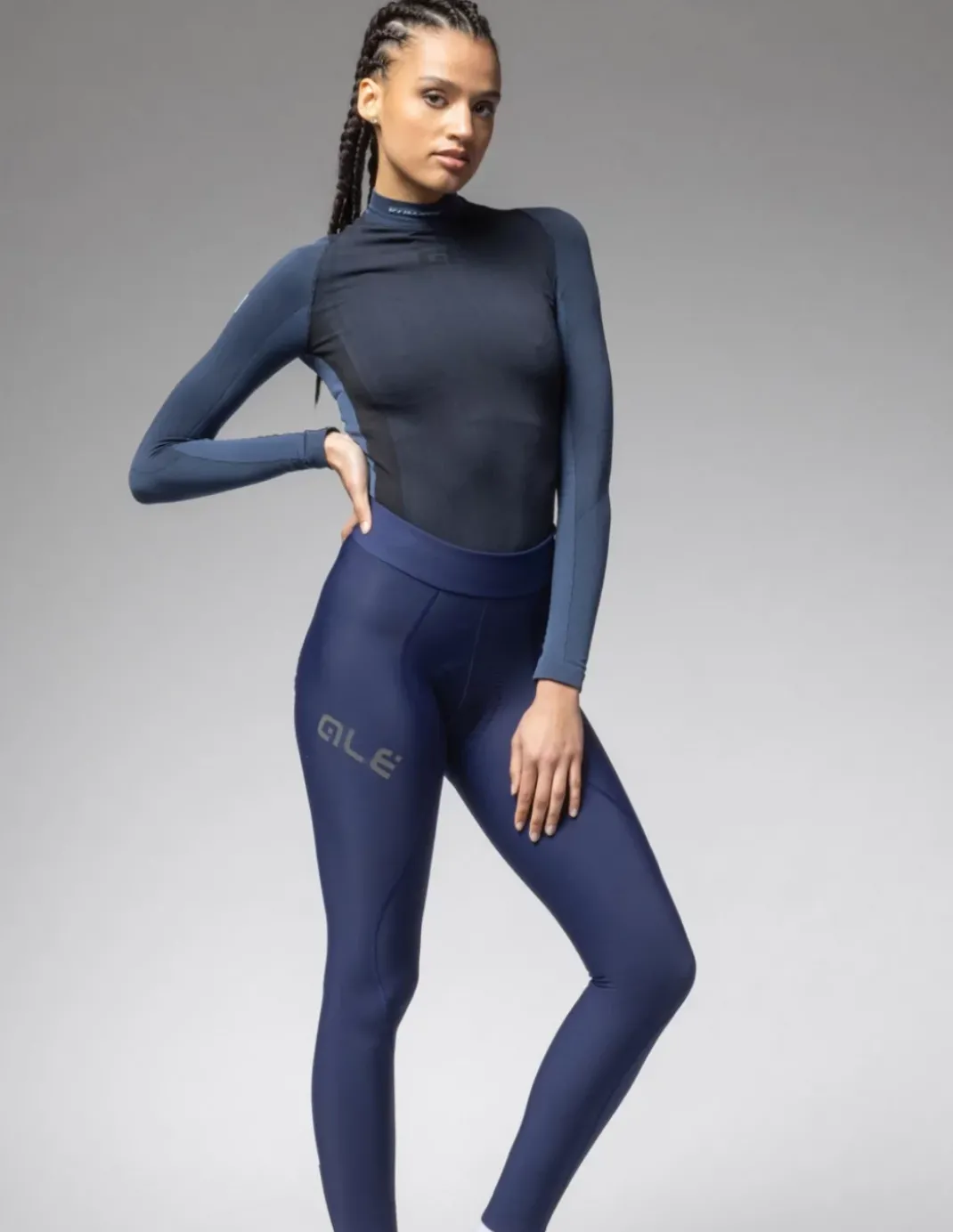 Spodnie rowerowe damskie Alé Cycling Solid Winter 2.0
