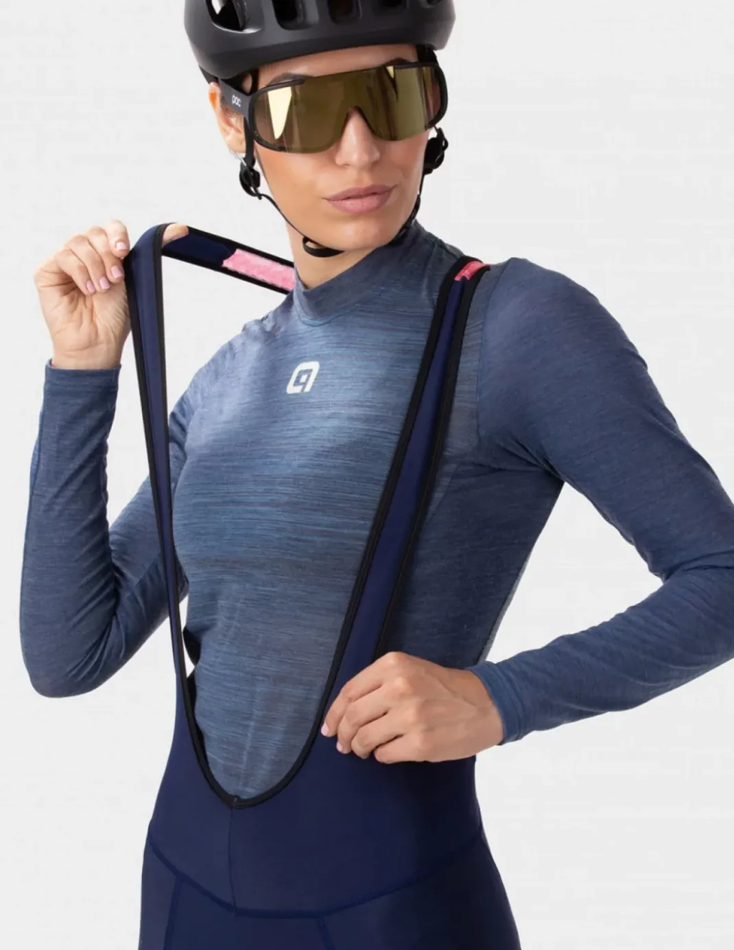 Spodnie rowerowe damskie Alé Cycling Solid Essential Bib
